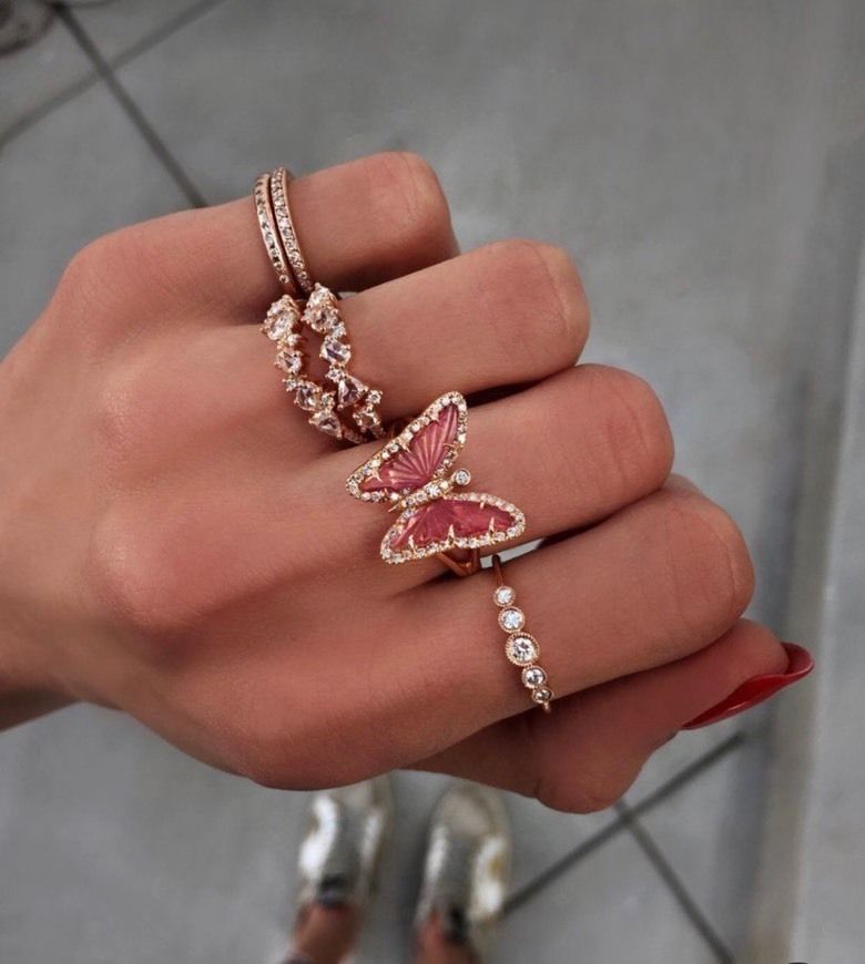 Social MAJIEZH Diseño Único Reloj con Forma De Tiempo Anillos De Los Hombres