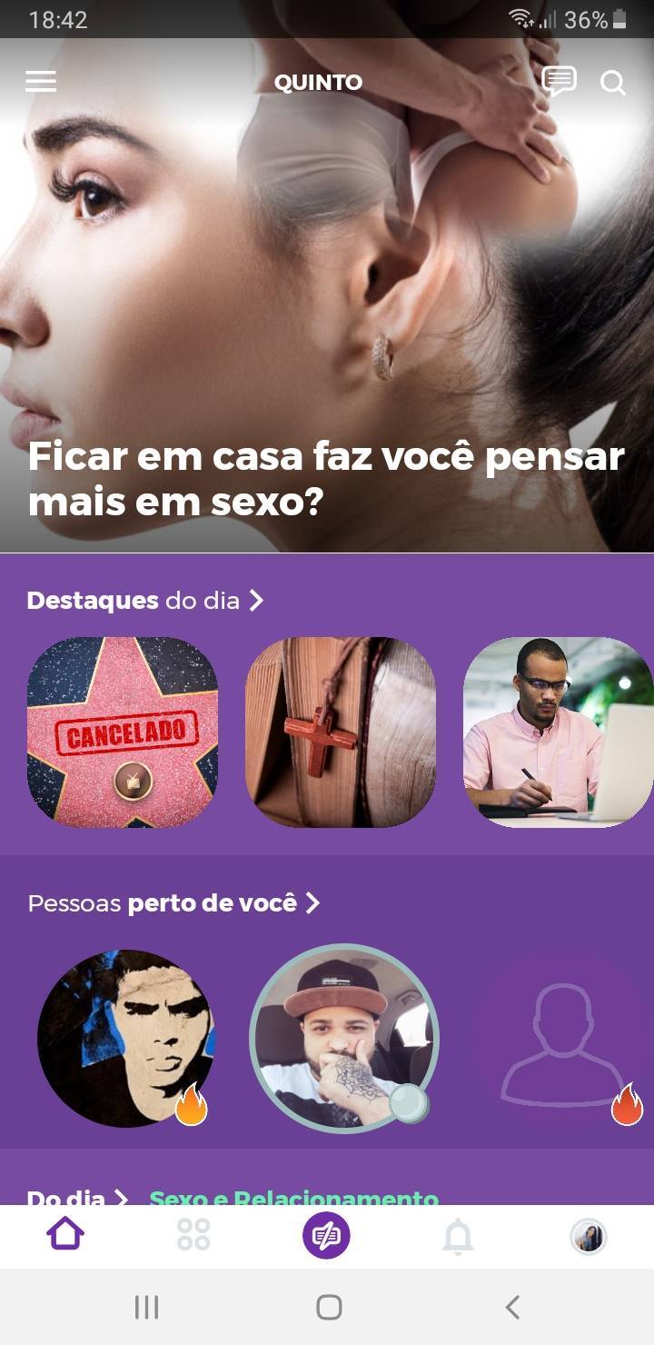 App Quinto - Opinião e debate