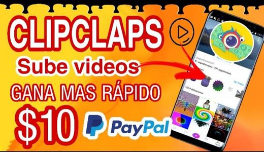 CLIPCLAPS 🤑 Como subir videos y ganar más dinero.👉💰