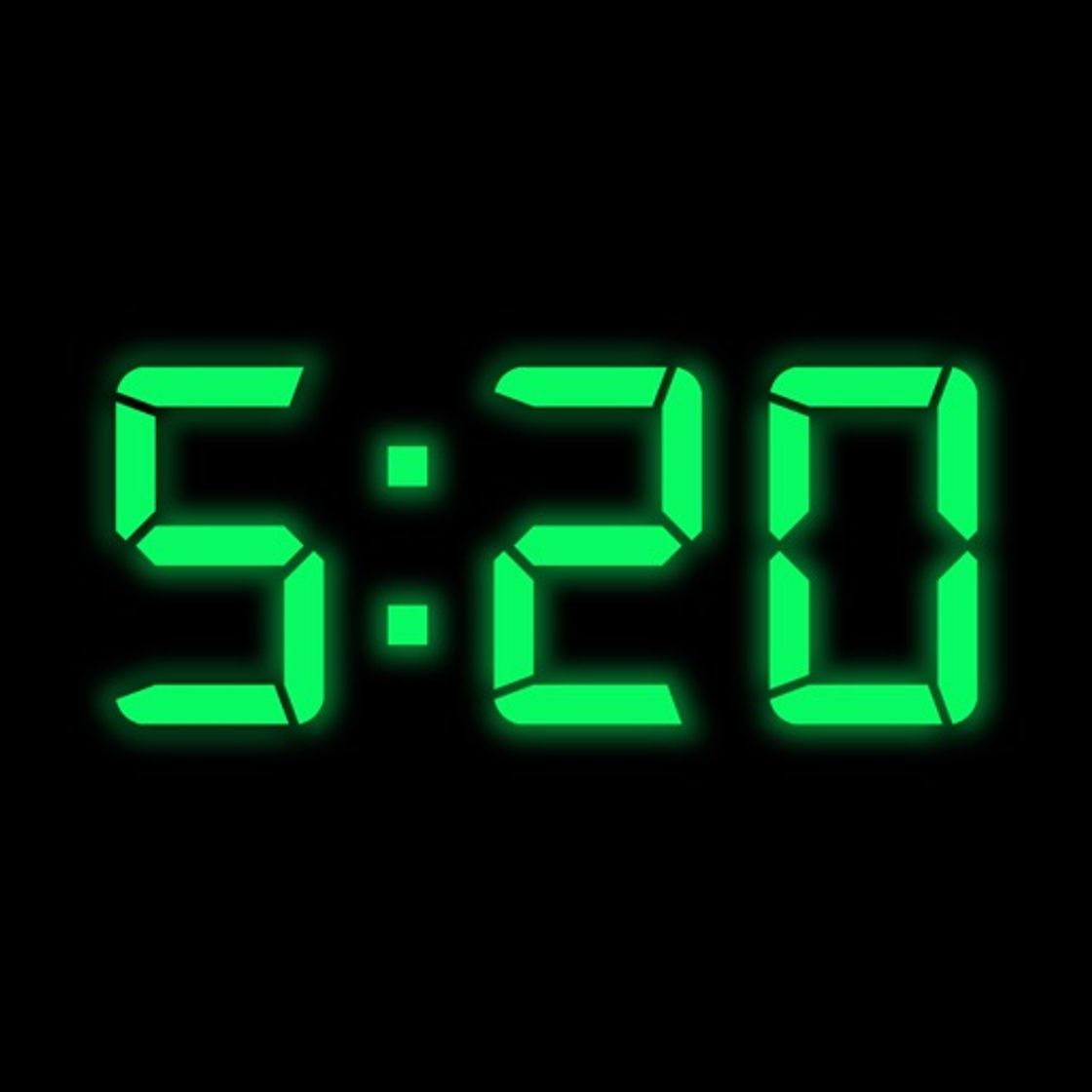 App Digital Clock - Big LED Alarm
