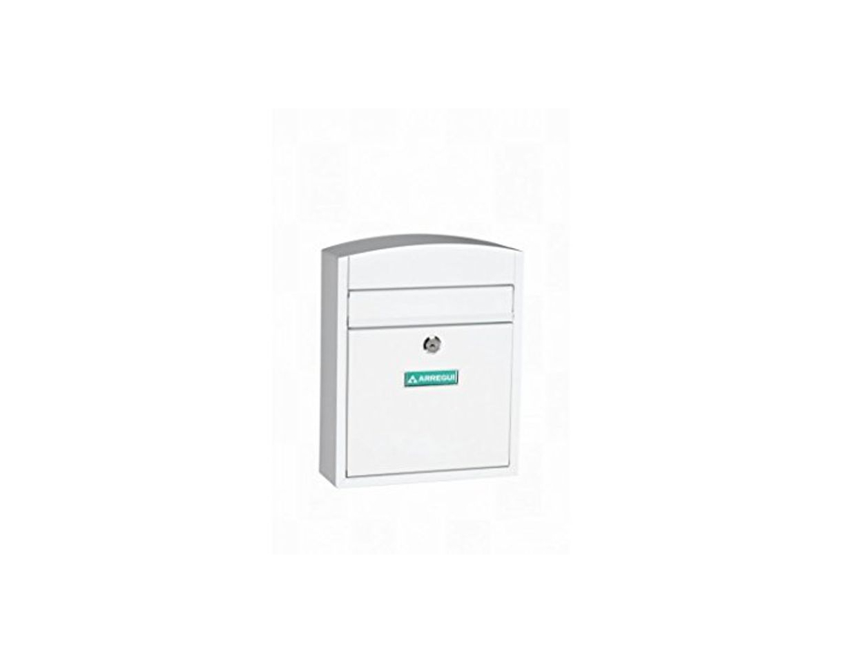 Arregui E5731 Buzon para exterior de acero modelo Compact color blanco. Dimensiones