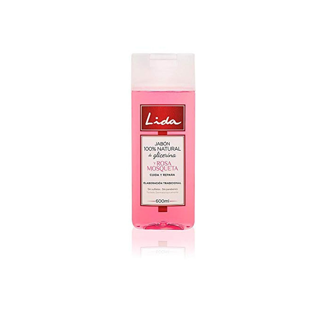 Producto Lida Jabón 100% Natural Glicerina y Rosa Mosqueta