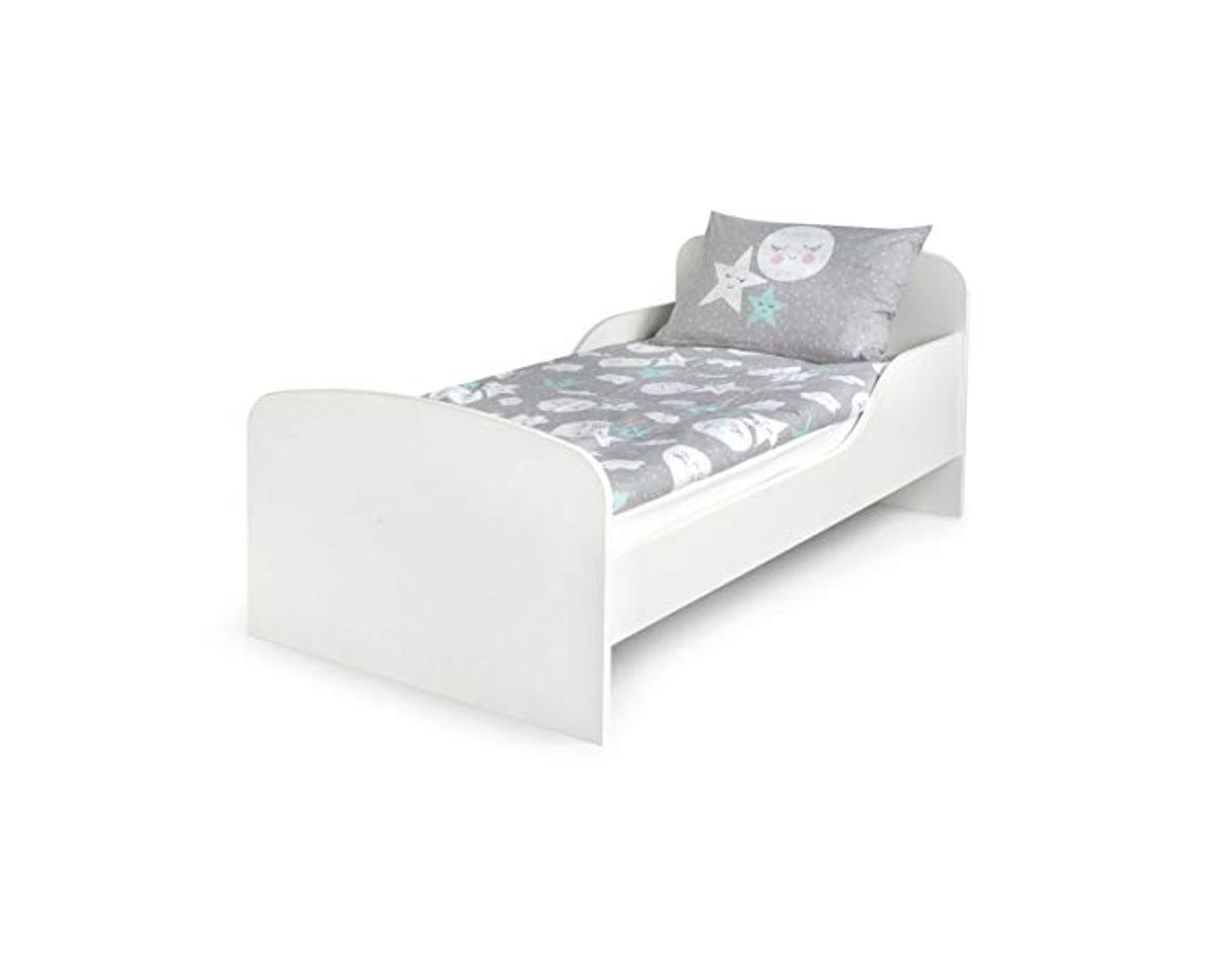 Product Cama Infantil de Madera 140/70 Cama Para Niños Marco de Cama Colchón