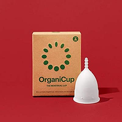 Belleza Copa menstrual OrganiCup - Talla A/pequeña - Ganadora del los AllergyAwards 2019