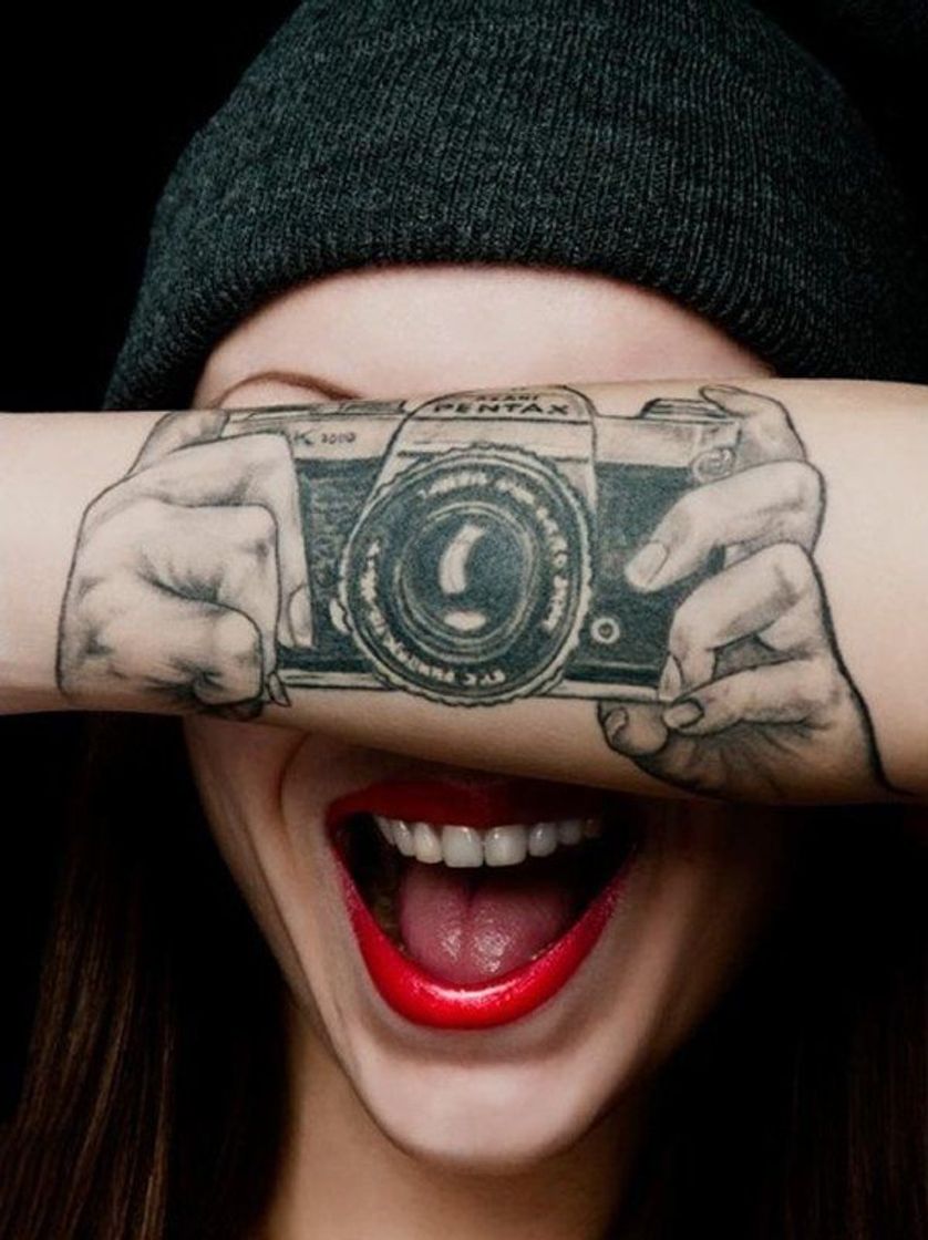 Place Cool Camera Tattoos