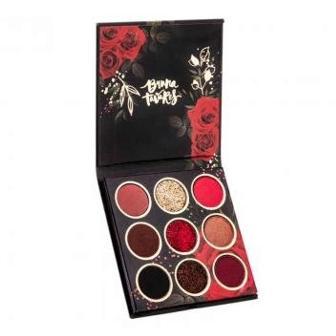 Paleta bt red rose palette bruna tavares