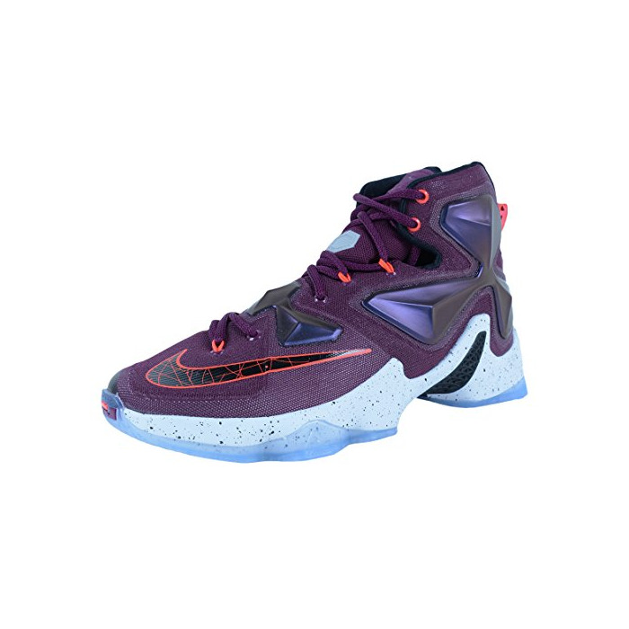 Social Nike Lebron XIII, Zapatillas de Baloncesto para Hombre, Rosa/Negro/Plata/Morado