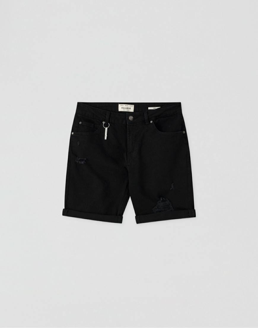 Bermuda Slim fit rotos 