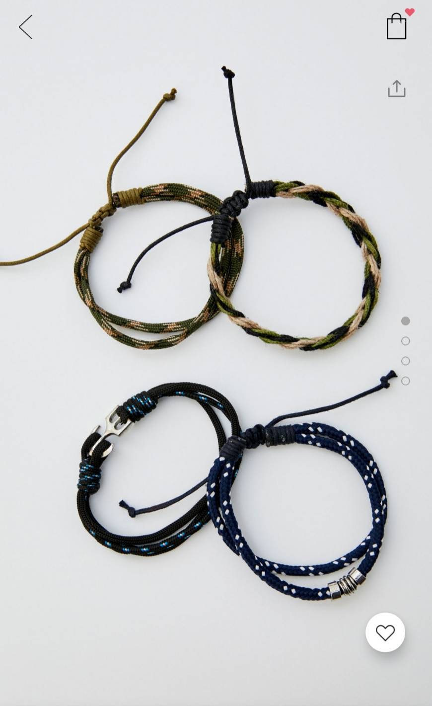 Pulseras estilo marinero