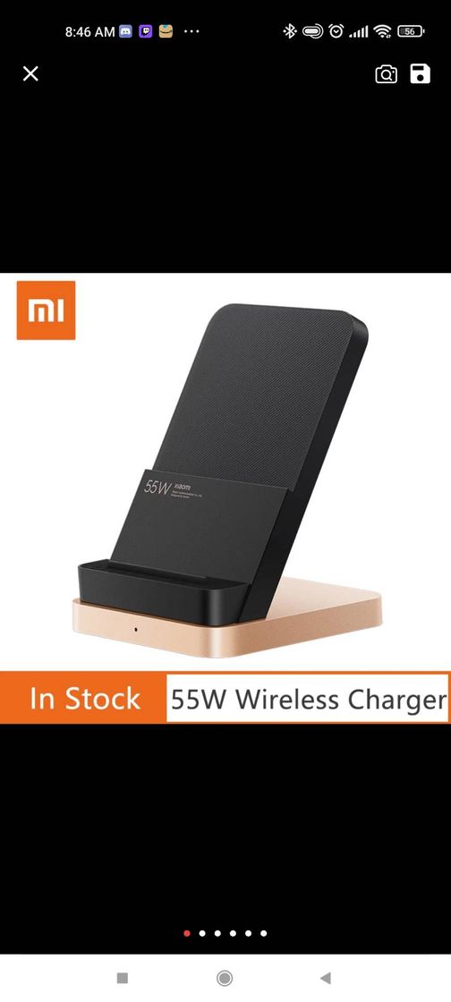 Electrónica Xiaomi - Cargador MI Wireless