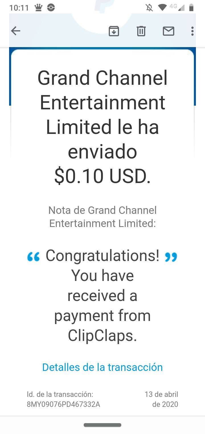 Gana dinero viendo vídeos retiros a Paypal...