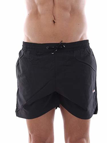 Productos Fila 687121 Owen Short Traje de baño mar y Piscina Hombre Black