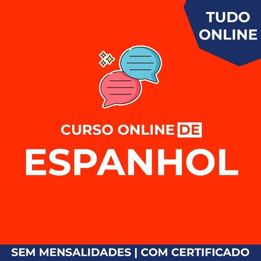 Producto Curso Online de Espanhol🧡 

Com certificado gratuito.