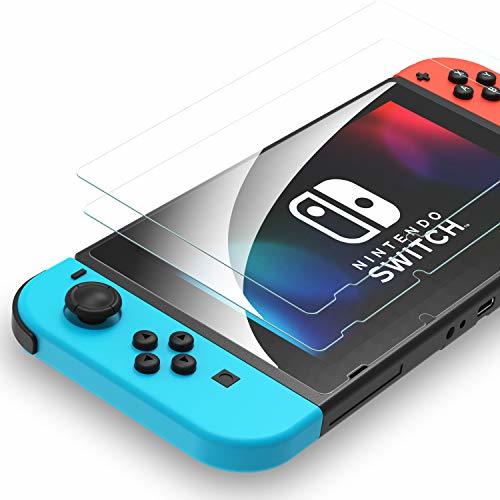 Social Syncwire Protector de Pantalla para Nintendo Switch Cristal Templado Pantalla
