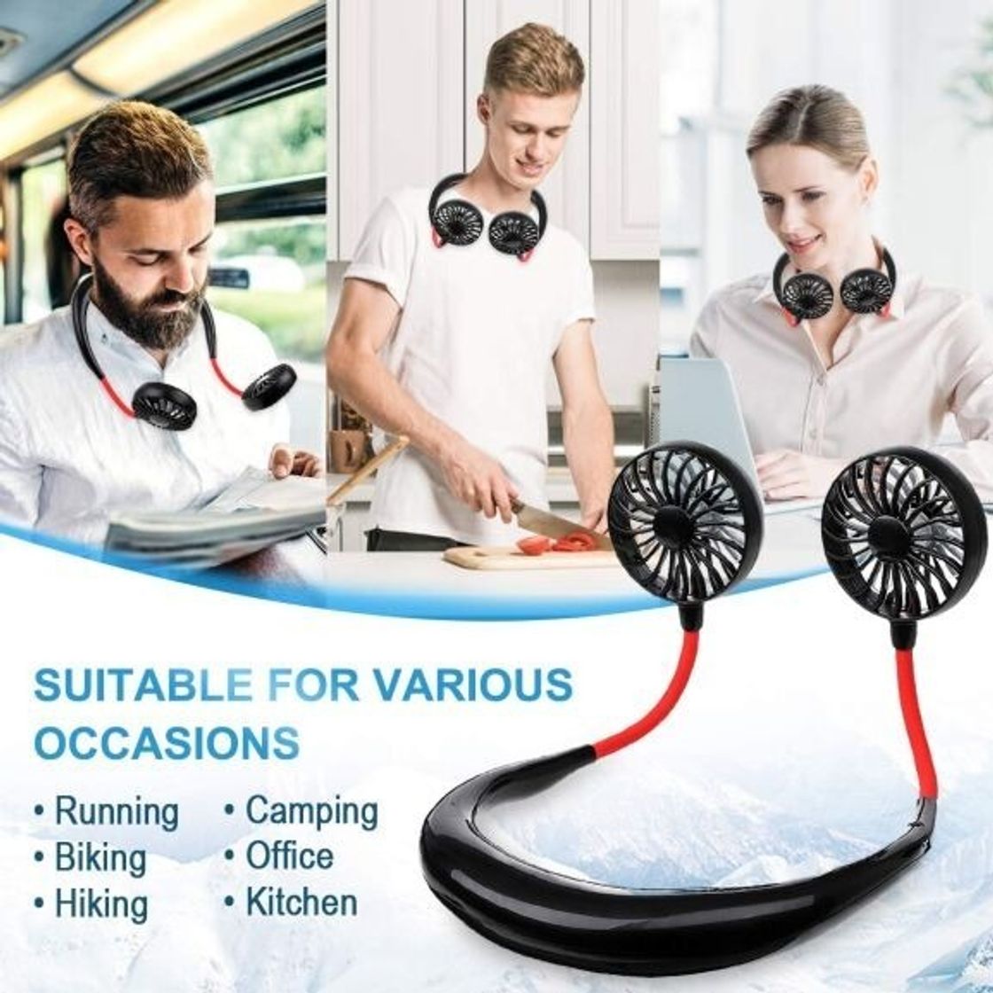 Social Ventilador de cuello portátil