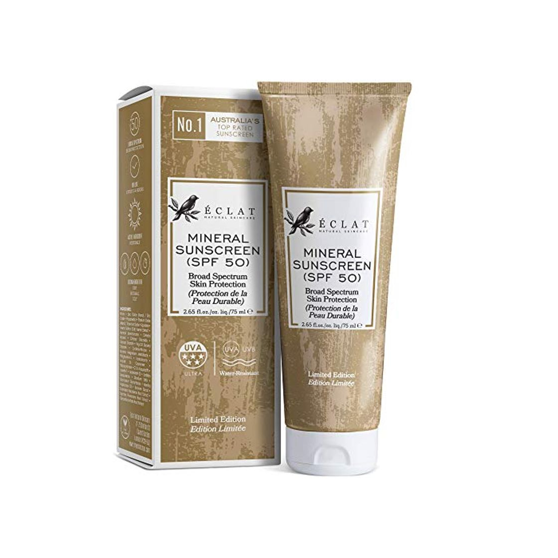 Social Protección Solar Mineral SPF 50 Eclat – Loción Solar Natural SPF 50