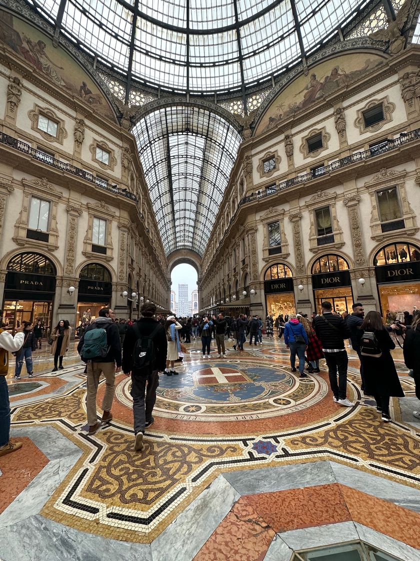 Lugar Galería Vittorio Emanuele II