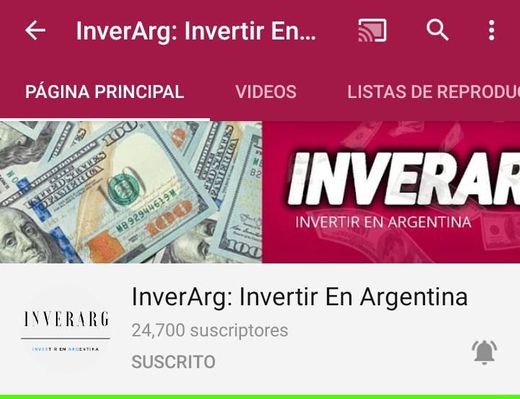 InverArg video tutoriales sobre inversión