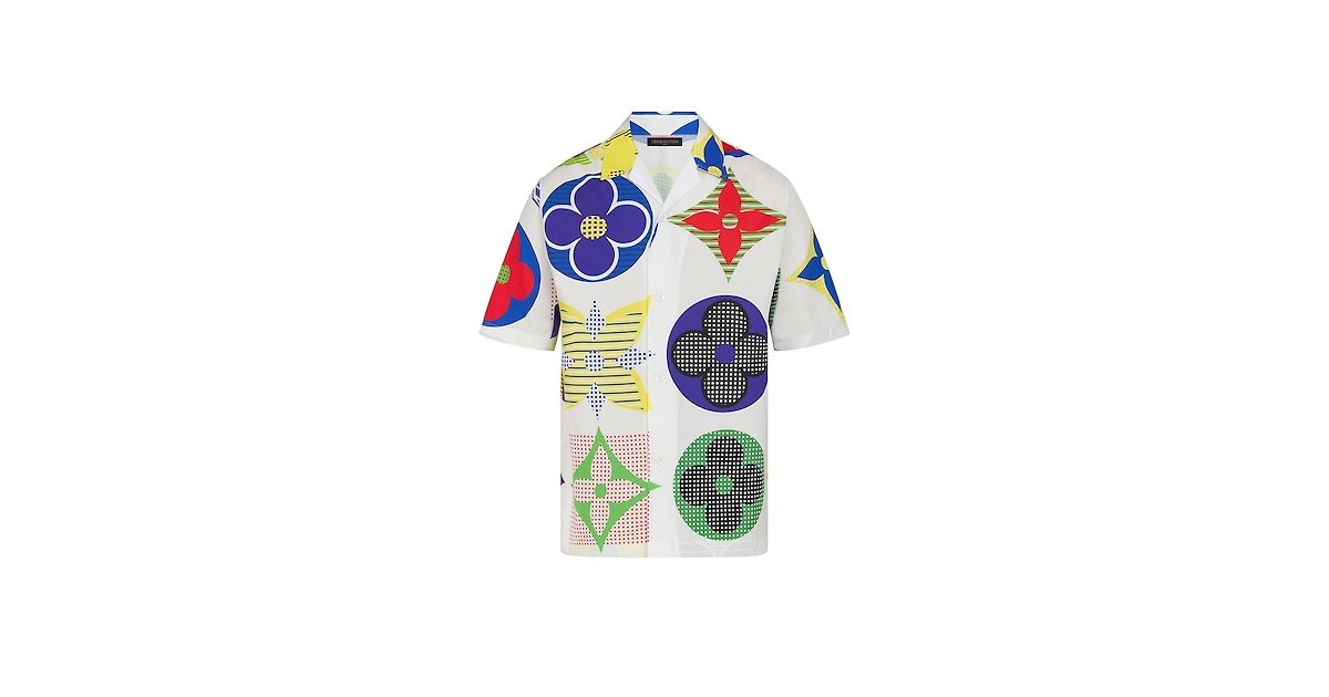 Fashion Multicolor Monogram Hawaiian Fit Shirt - Louis Vuitton