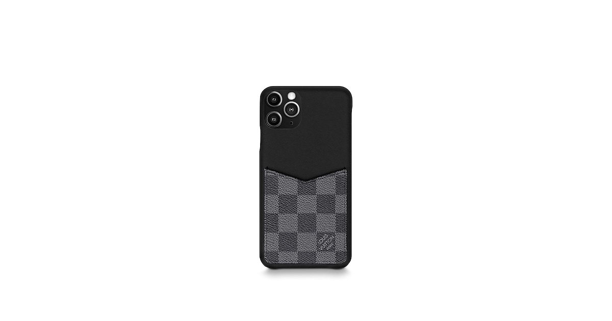 Moda Iphone 11 Pro Max Bumper Damier Graphite Canvas - Louis Vuitton