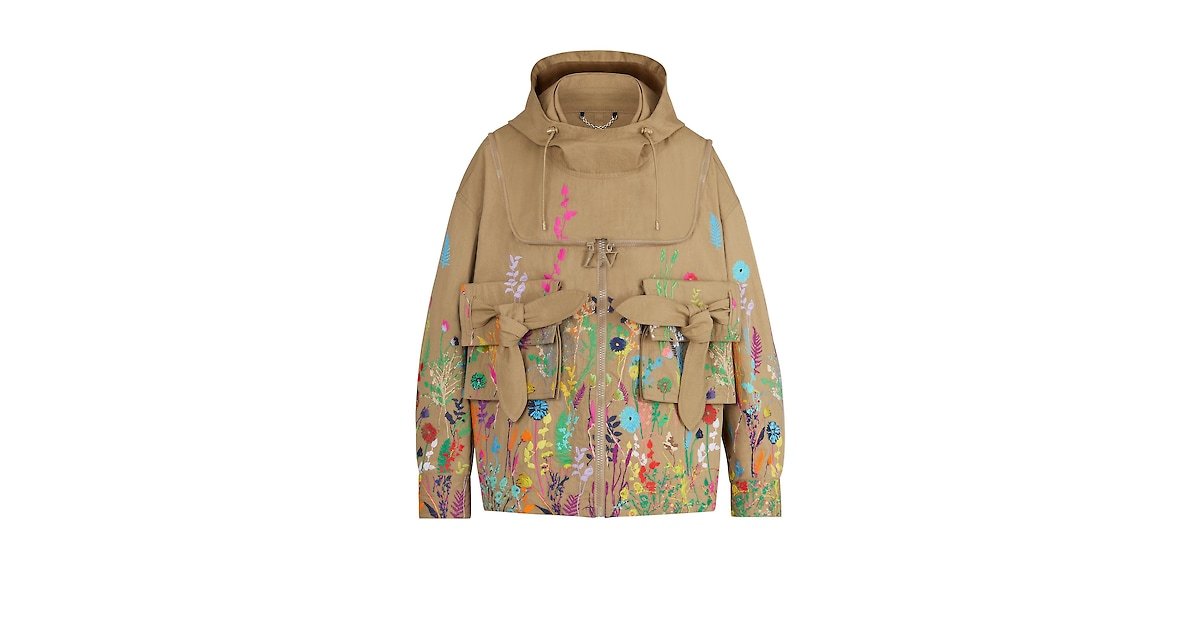 Moda Flowers Embroidered Bee Keeper Blouson - Louis Vuitton