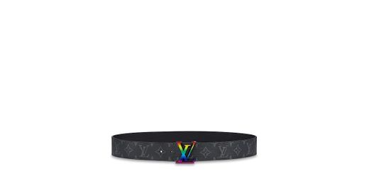 LV Initiales 40mm Reversible Belt Taiga Leather - Louis Vuitton