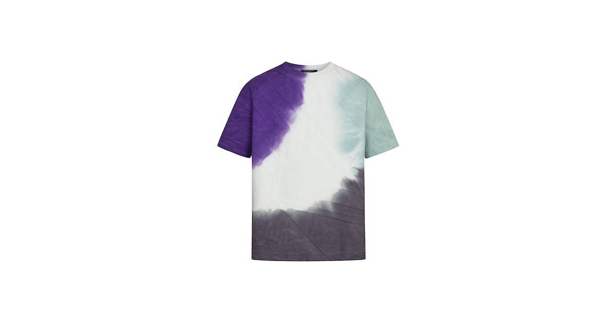 Fashion Patchwork Flags Dip Dye Tee - Ready to Wear | LOUIS VUITTON