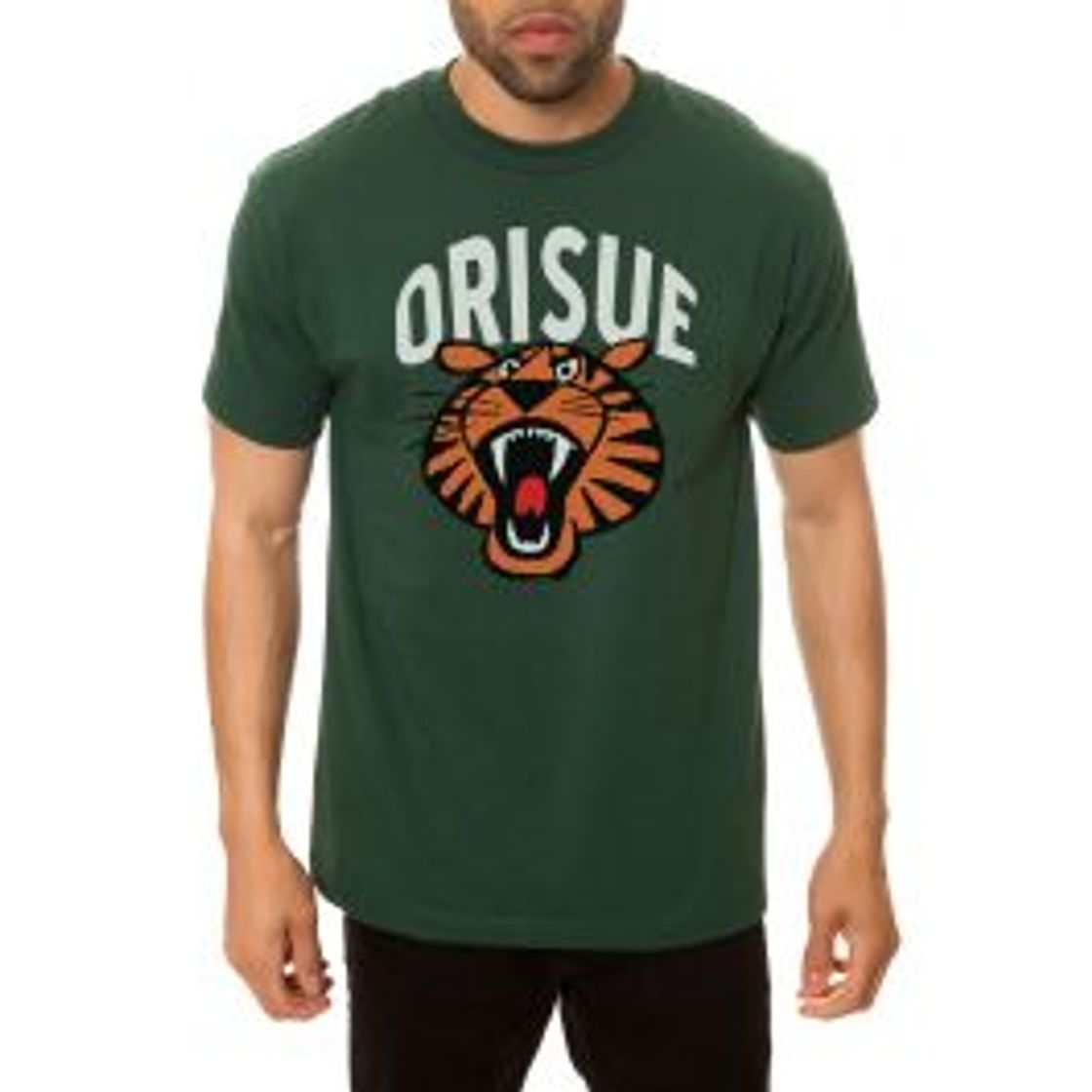 Moda The Go Tigers Tee in Forest Green