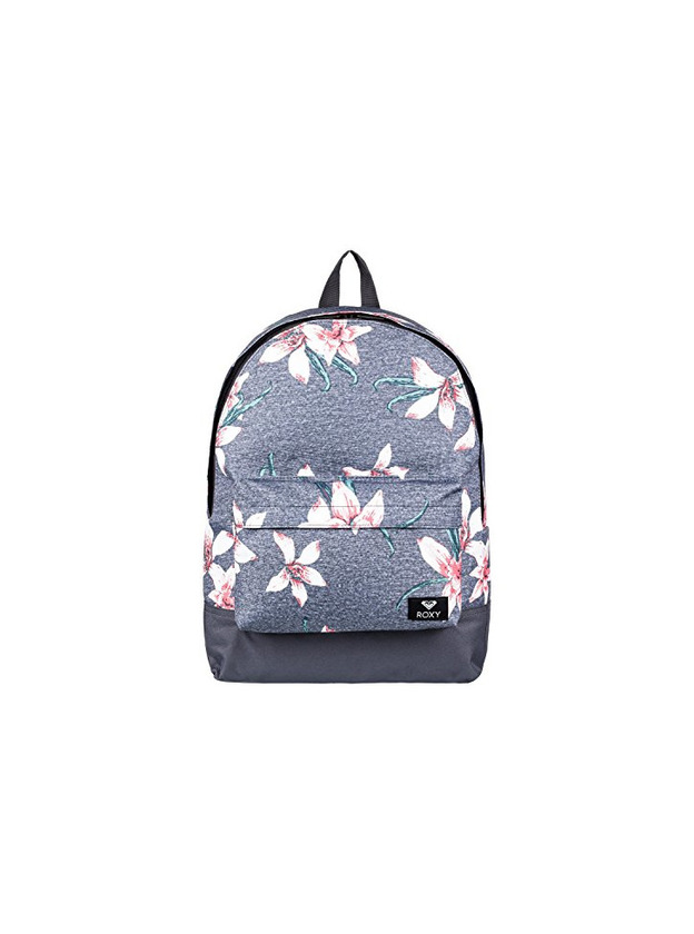 Social Roxy Sugar Baby Mochila Pequeña, Mujer, Rosa/Gris