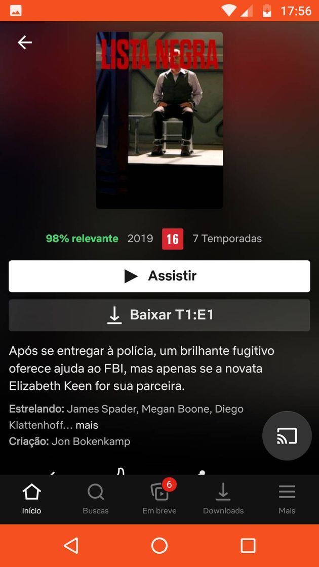 Moda The Blacklist | Netflix