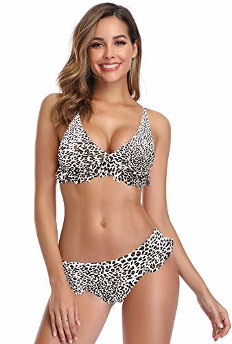 Social SHEKINI Mujer Bikini Sexy Traje de Baño de Dos Piezas Cintura Baja