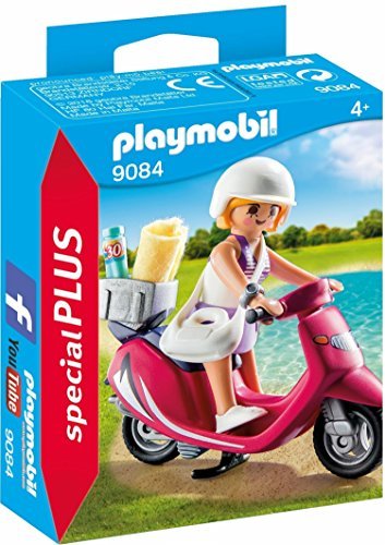 Producto Playmobil Especiales Plus-9084 Mujer con Scooter,, única