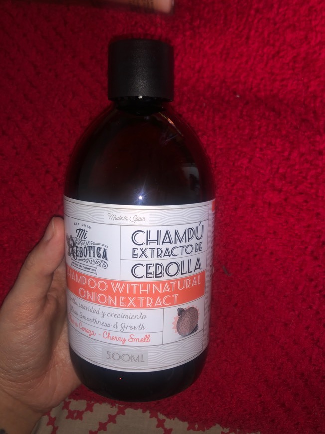 Product CHAMPÚ CON EXTRACTO DE CEBOLLA 500 ML.