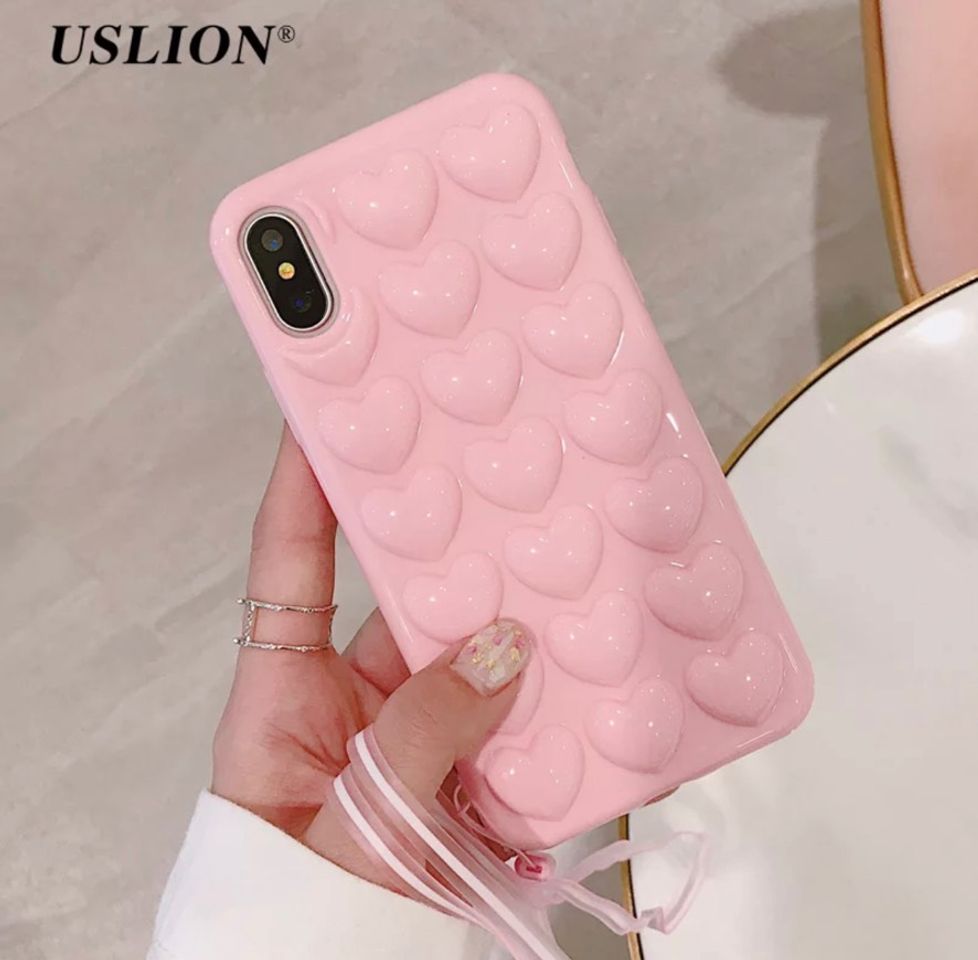 Funda corazones 