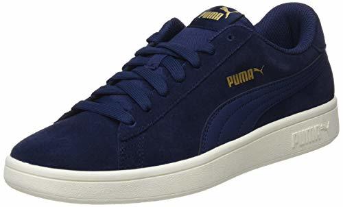 Social Puma Smash v2 Zapatillas Unisex adulto, Azul