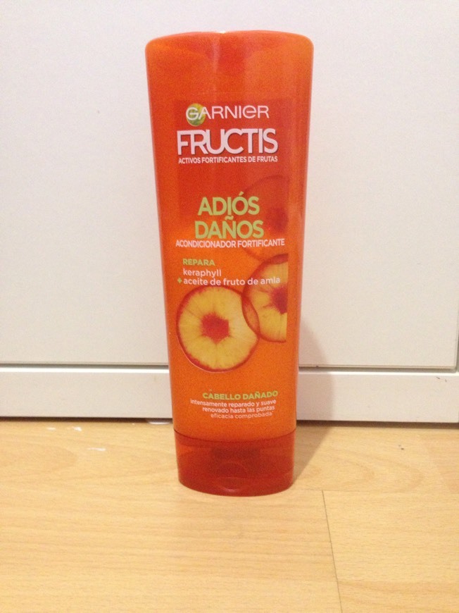 Moda Acondicionador Garnier Fructis borrador de daño proteína + biotina ...