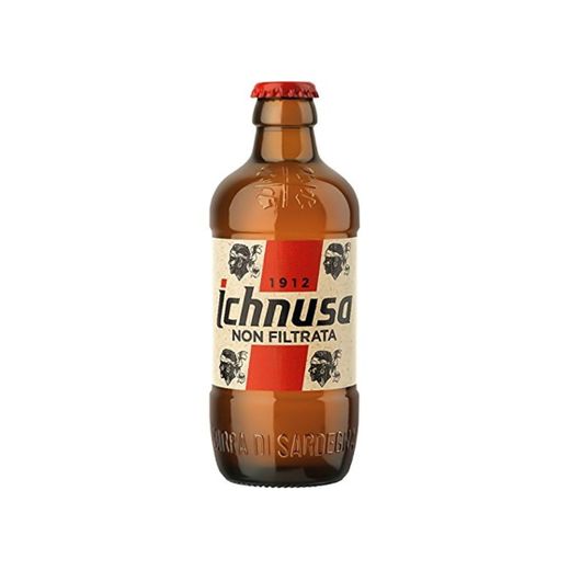 Cerveza Ichnusa Non Filtrata in bottiglia 24x33cl