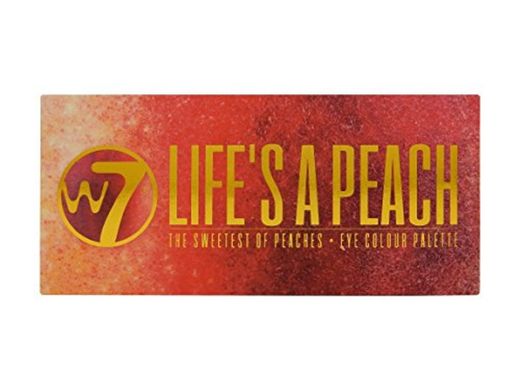 W7 W7 Life's A Peach 12pc Eye Color Palatte 9.6g
