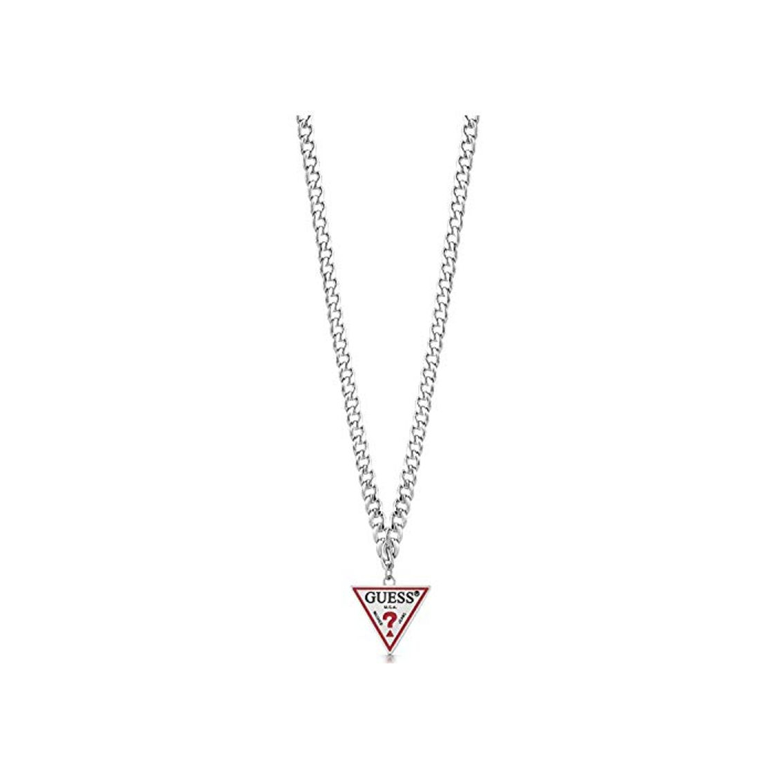 Social Guess Colgante Collar para Mujer Acero Inoxidable