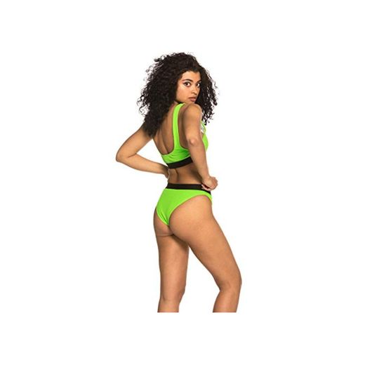 GRIMEY Bañador Ultimate Summer Bikini Bottom SS19 Lime