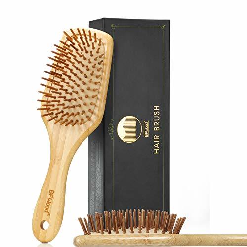 Social BFWood Cepillo de Pelo bambú Masaje