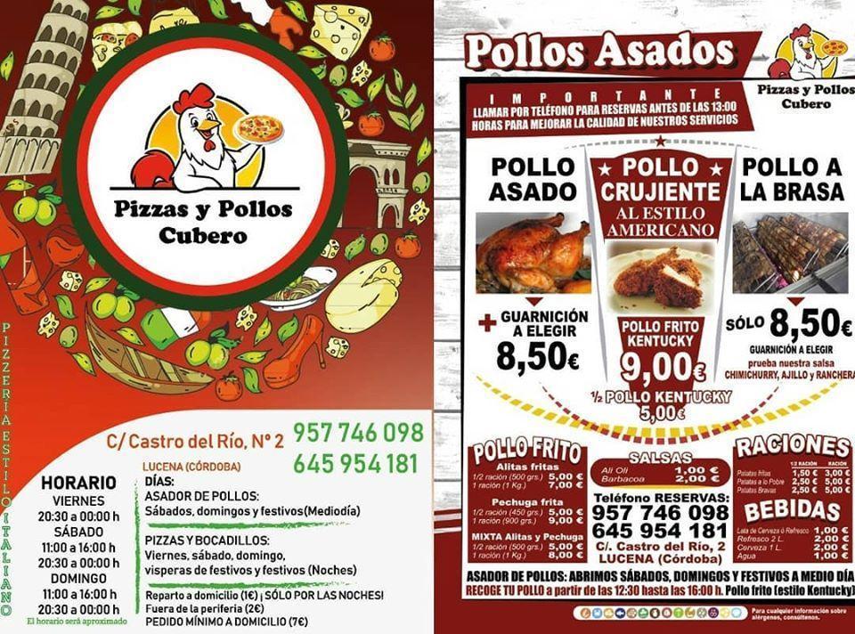 Restaurantes Asador de pollos Cubero