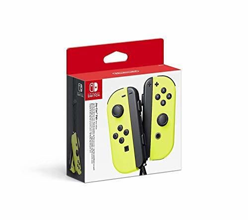 Nintendo - Set De Dos Mandos Joy-Con Izquierda Y Derecha, Color Amarillo