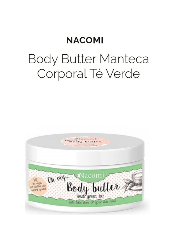 Productos Body butter  manteca corporal de te verde