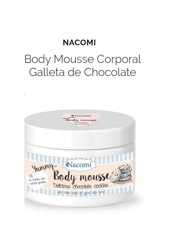 Products Body mousse corporal galleta de chocolate