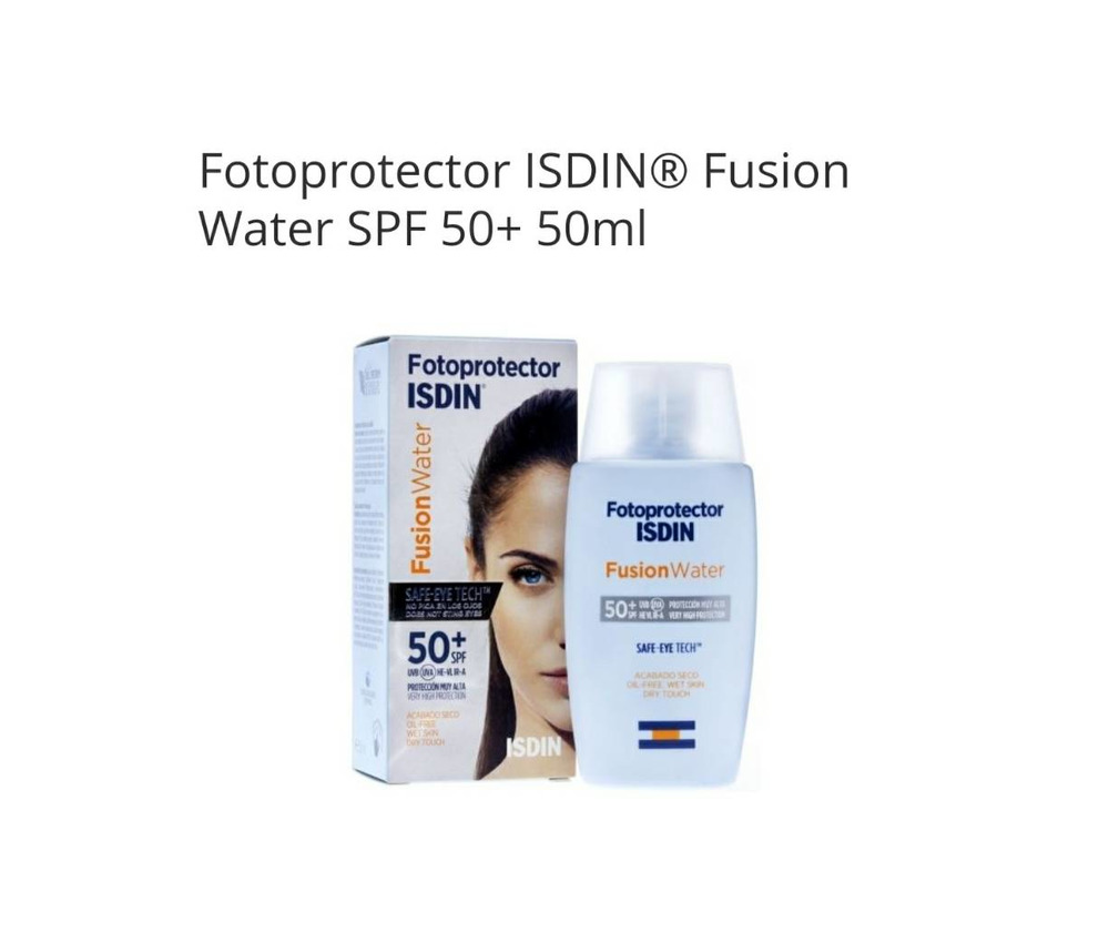 Products Foto protección ISDIN fusión water SPF 50+  50ML