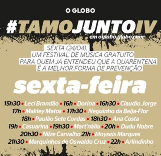 #tamojunto LIVE festival