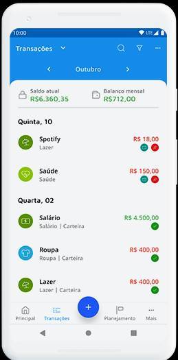 App Mobills - Gerenciador Financeiro