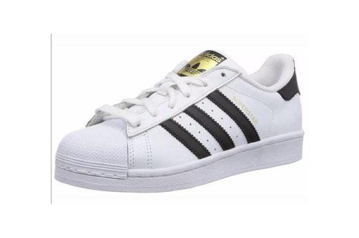 Adidas Mens Superstar Leather Low Top