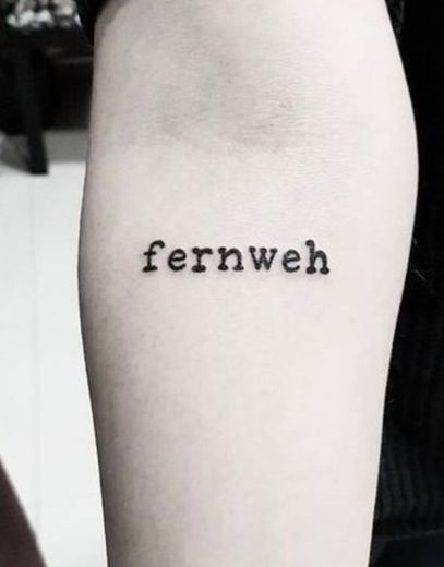 Fernweh: o desejo de escapar da vida cotidiana para viajar.